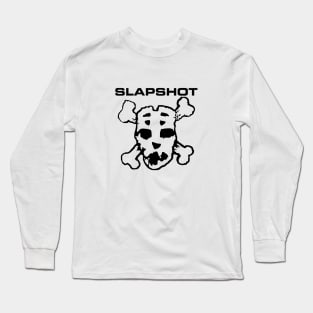 Slapshot Black Logo Long Sleeve T-Shirt